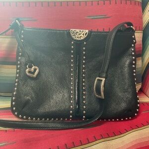 Brighton pebble leather crossbody
